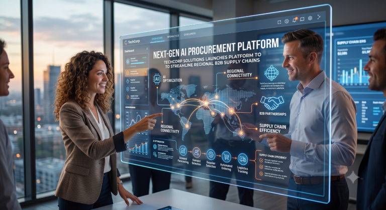 TechCorp Solutions Launches Next-Gen AI Procurement Platform to Streamline Regional B2B Supply Chains